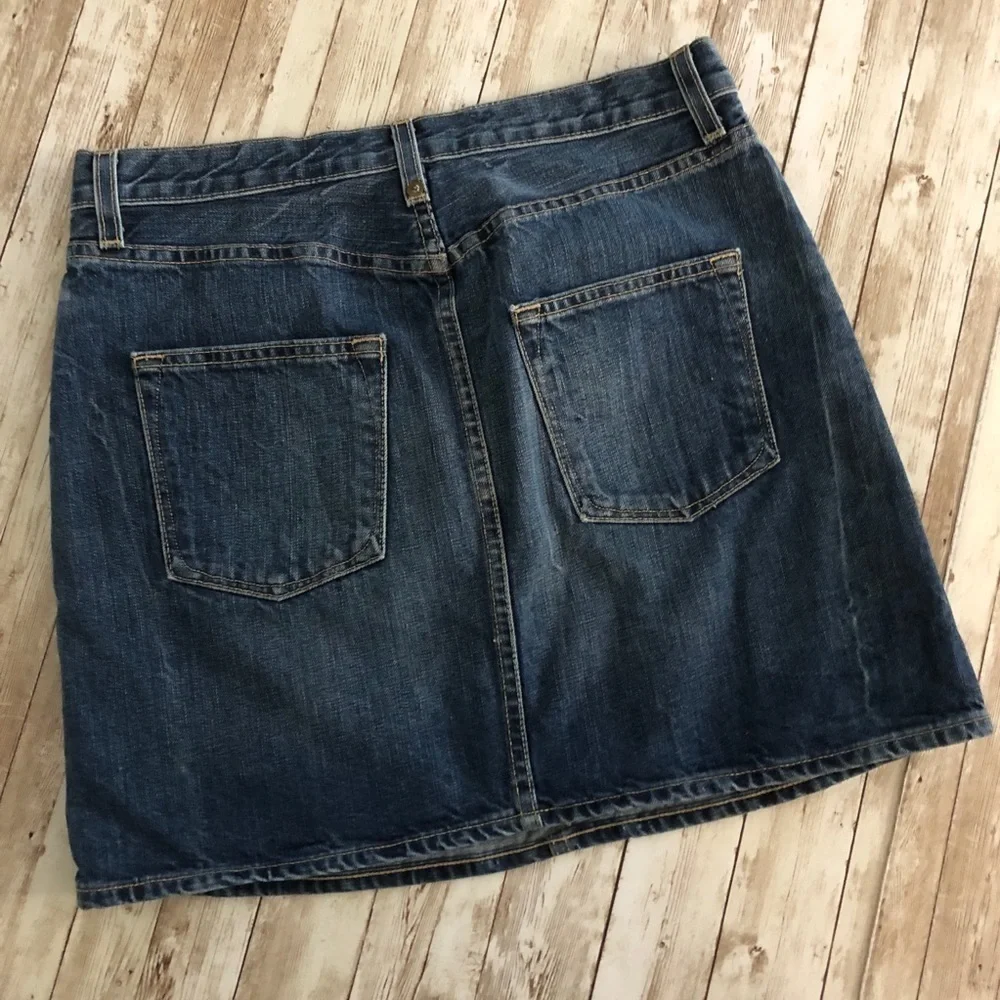 J. Crew 5 Pocket Denim Mini Skirt